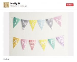 Pinteresting: A Bounty of Bunting