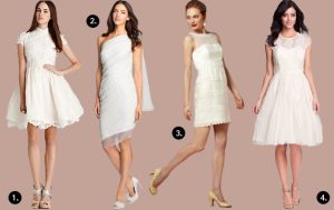 Wedding Trend Alert: The Little White Dress