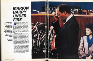 From the Archives: Marion Barry Under Fire