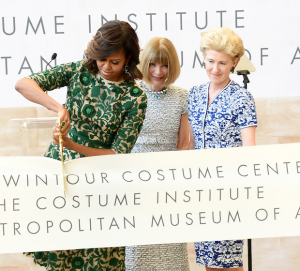Michelle Obama Inaugurates the Anna Wintour Costume Center