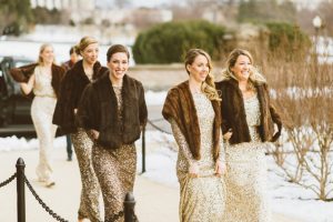 Trend Watch: Sequin Bridesmaids Dresses (Photos)