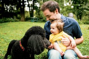 Helping a Dog Adjust to a New Baby