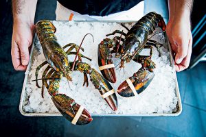 Bidens Dine at DC Seafood Restaurant BlackSalt