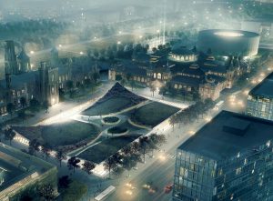 Two Crazy Visions of the National Mall in 2050