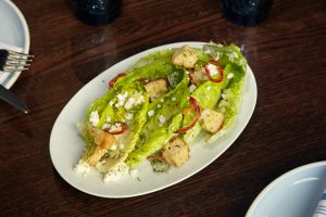 Recipe: Greek Caesar Salad from Kapnos Taverna