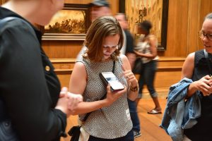 This Museum Tour Has Yoga Breaks, Goofy Games, and So Many Selfies