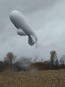 Video: The Runaway Army Blimp’s Final Moments