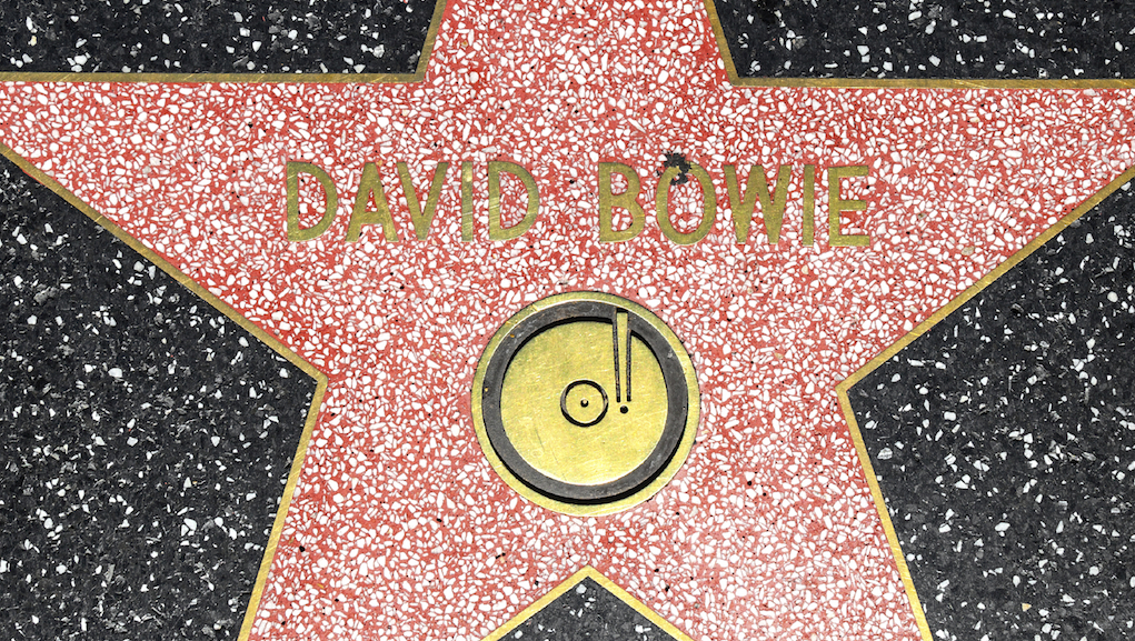 David Bowie Star in Hollywood