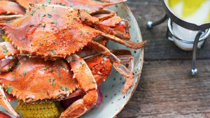 New This Week: Blue Crab Boils, BLT Sushi, and Porchetta Bingo