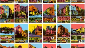 Check Out These Colorful Posters of DC Neighborhoods