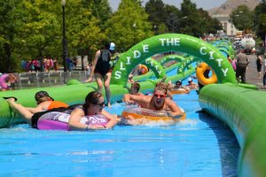 Things to Do in DC this Weekend (August 4-7): All-You-Can-Eat Burgers, Drinking with Dogs, and a 1,000-Foot Waterslide