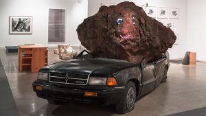 A Boulder Crushing a Car Will Soon Take Up Residence Outside the Hirshhorn Museum