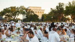 A Bedazzled Beard and a Sailboat Centerpiece are Just the Start of the Creativity at Dîner en Blanc 2016