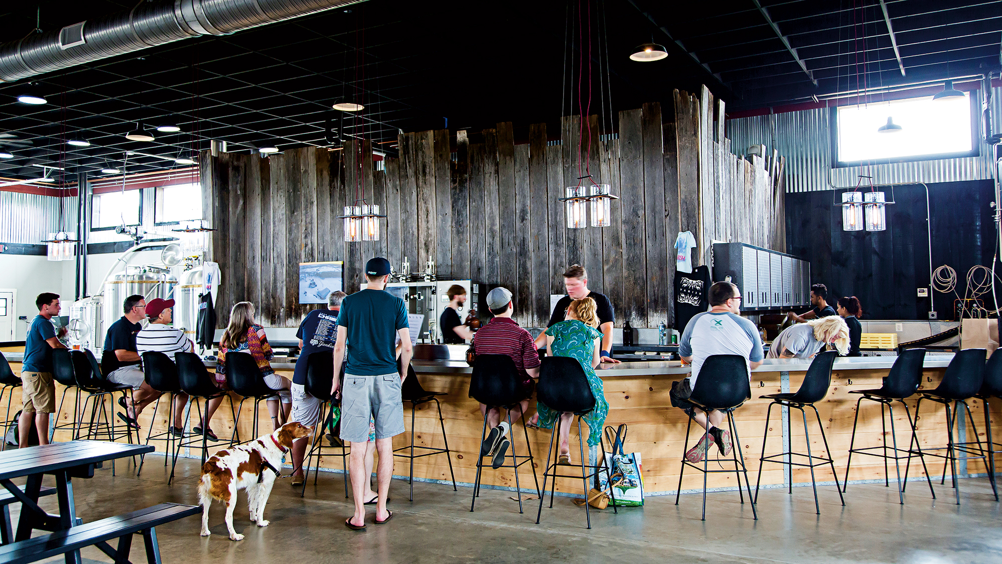 Vanish Brewery is on a hops farm in Loudoun County. Photograph by Scott Suchman.