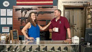 This Couple Is Having an Easier Time Selling Guns Than Coffee