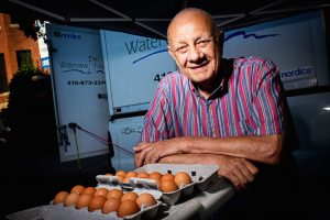 Remembering Tom “The Egg Man” Hubric of Dupont’s FreshFarm Market