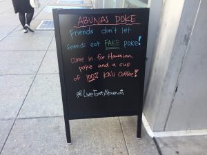 Abunai Is Throwing Some Serious Shade at “Fake” Mainland Poke