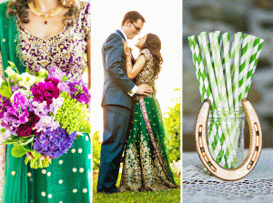 This Couple Blended Her Indian Tradition with His Texas Charm at an Ultra Colorful Vineyard Wedding