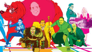 The Media Superheroes and Supervilliains of Trumptown!