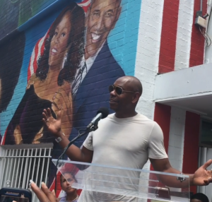 See Dave Chappelle Speak at the Ben’s Chili Bowl Mural Unveiling