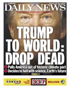 “Drop Dead”: How Trump Inspired the New York Daily News to Revive Its Most Famous Headline