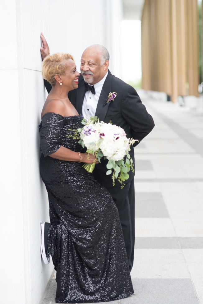 Kennedy Center National Cathedral Ashleigh Bing Anniversary Photoshoot Bride and Groom Portrait Washington, DC