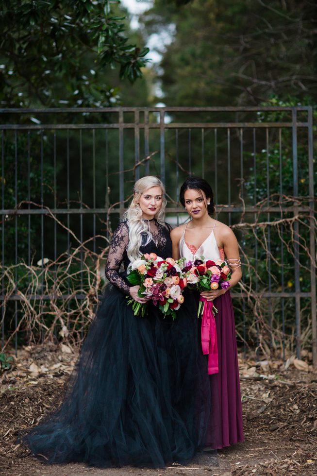 View More: http://sarahbradshaw.pass.us/winter-styled-shoot Kristin Mastrangelo Goth Mansion Anniversary Photoshoot