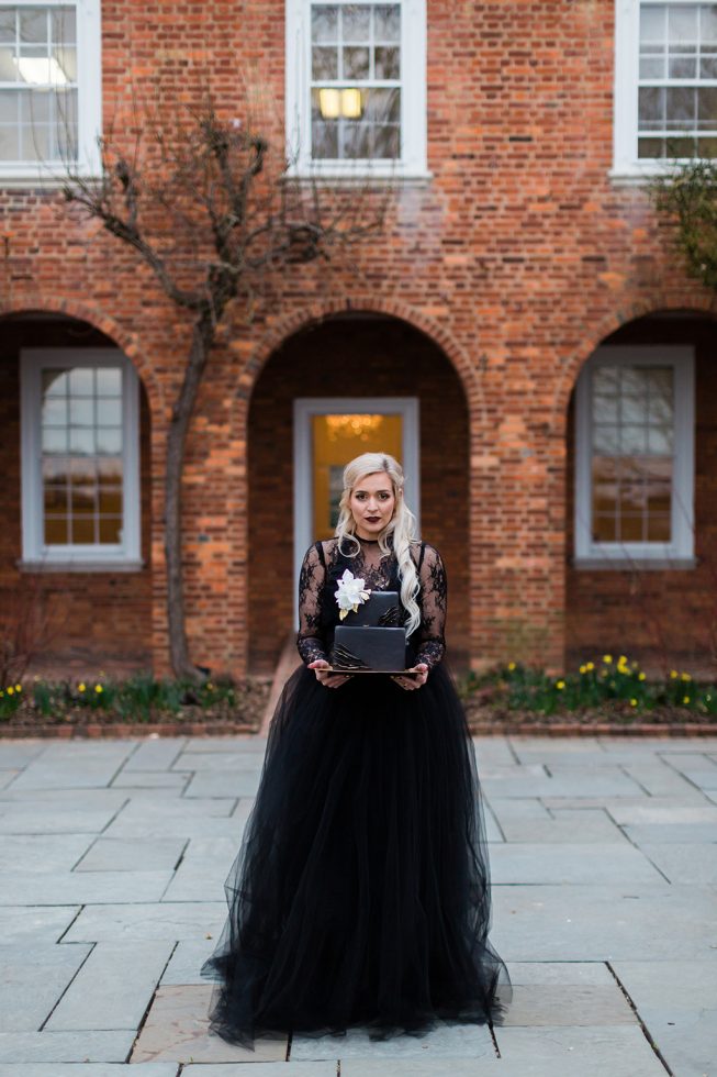 View More: http://sarahbradshaw.pass.us/winter-styled-shoot Kristin Mastrangelo Goth Mansion Anniversary Photoshoot