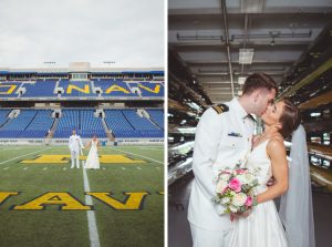 The Nautical Portraits at this Navy Aviator’s Annapolis Wedding Are Too Perfect
