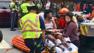 Car Strikes Protesters During White Supremacist Rally in Charlottesville