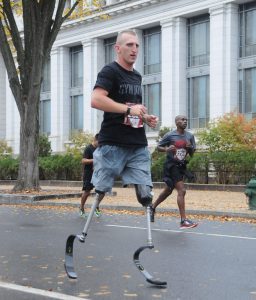 A Double-Amputee Marine is Training to Run 31 Marathons in 31 Days