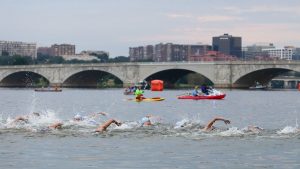 After Canceling the Swim at Four Past Triathlons Due to Unsafe Water, Nation’s Triathlon Is Teaming Up With Potomac Conservancy