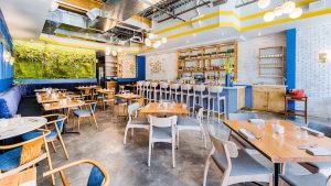 You’ll Want to Move Into the Bright, Quirky Dining Room of This New 14th Street Restaurant