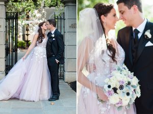 The Bride’s Unexpected Lilac Dress at This St. Regis Garden Wedding Will Blow You Away