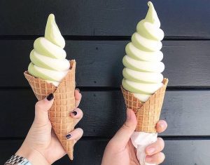 You Have to Try the Matcha Soft-Serve at This Cute Little Sidewalk Stand