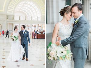 See How This DC Couple Transformed Union Station for Their Late-Summer Wedding