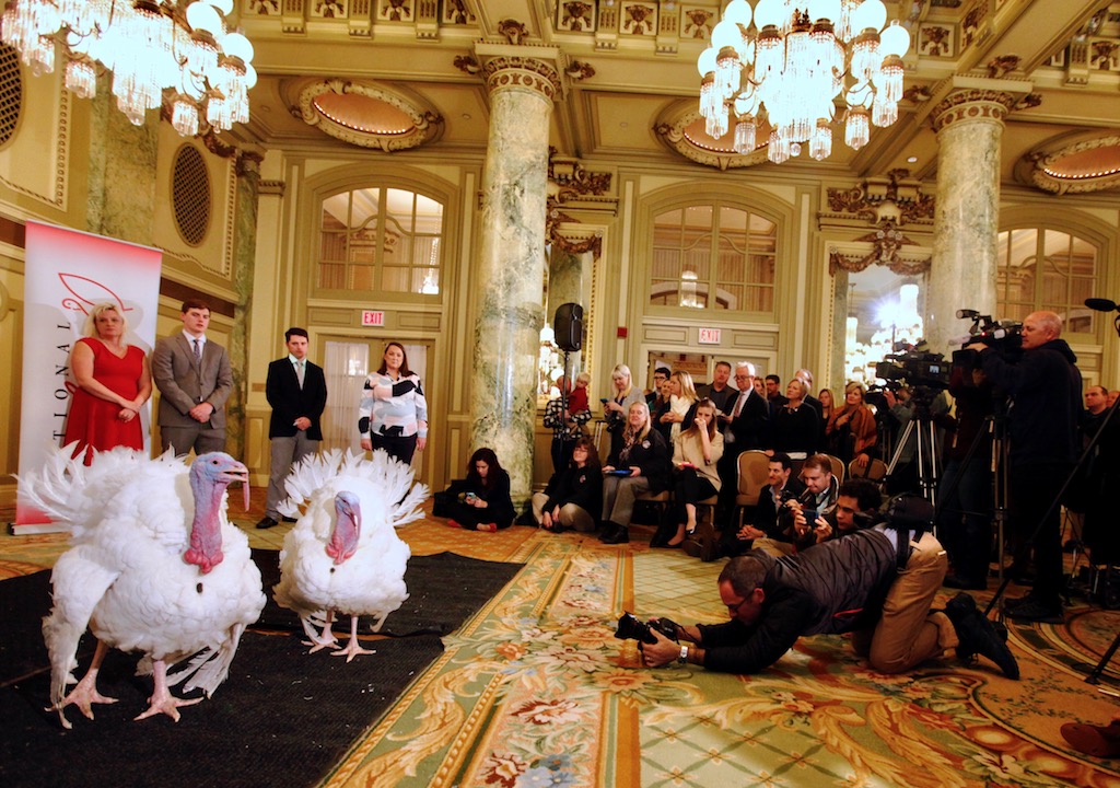 Photos: Presidential Turkeys at DC’s Willard Hotel