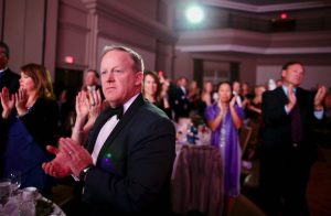 Newsmax Pulls Sean Spicer’s Application to the White House Correspondents’ Association