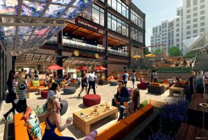 A Huge Food Hall Is Coming to Ballston with Dumplings, Tacos, and Sushi Burritos