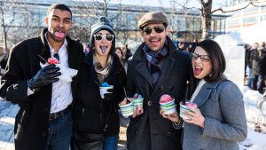 Throw Axes and Drink Alcohol at Ice Bars at This Winter Festival