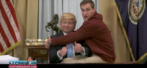 Trump Impersonator in Super Bowl Commercial Says Kirk Cousins Was an “Excellent” Comedy Partner