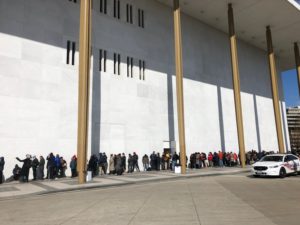 Washingtonians Lined Up Like Crazy to Get Hamilton Tickets at the Kennedy Center