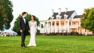 The Bride’s Custom Lihi Hod Gown at This Eastern Shore Wedding is Perfection