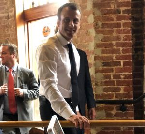 French President Emmanuel Macron Ate Tater Tots at Tonic in Foggy Bottom