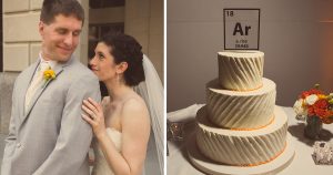 These Two Science Majors Threw A Chemistry-Themed Wedding With Shoutouts to Elements In The Periodic Table