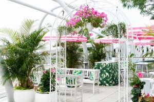 Whaley’s Rosé Garden Is Back With Rum-Filled Coconuts and Nasturtium Leaf Tacos