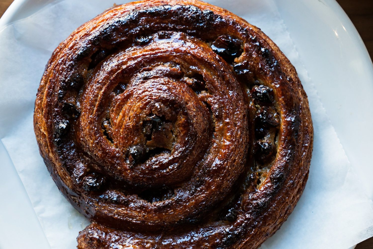Raisin Twist and Butter Coffee at Seylou. Photograph by Scott Suchman.