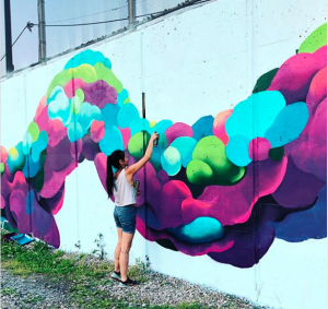 Our Favorite Works In Progress From the Pow! Wow! Mural Festival