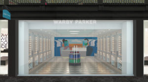 NPR Illustrator LA Johnson Created a Custom Mural for Union Station’s New Warby Parker Store