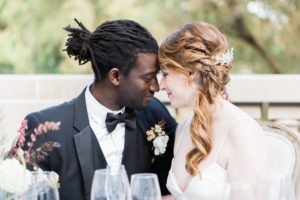 They Wanted a Quiet Way to Celebrate Their One-Year Wedding Anniversary, So They Planned a Vow Renewal in Dumbarton House’s East Garden